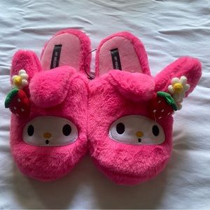 My Melody Plush Slippers
